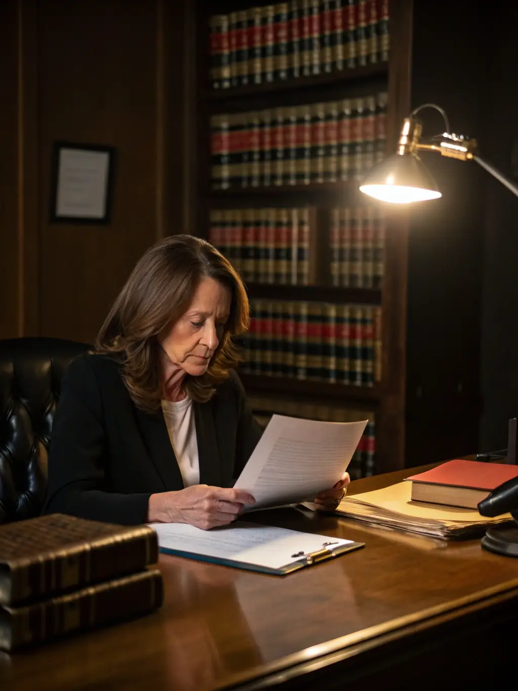 An image of a client consulting with a personal injury lawyer, reviewing documents and discussing the details of their injury claim.